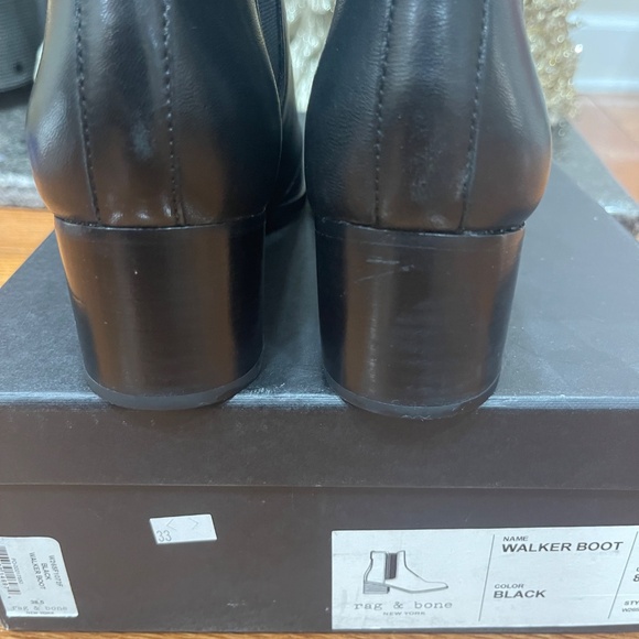 Rag & Bone Walker Boot In Black - Picture 8 of 12